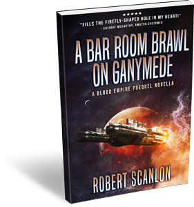 A Bar Room Brawl on Ganymede